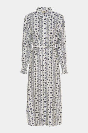 I SAY Ane Dress Dresses M44 Navy/Cream Romance