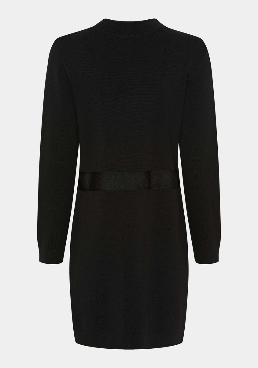 Jena Button Cardigan - Black – isay.dk