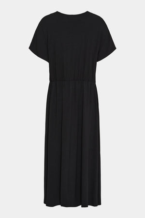 I SAY Louis V-Neck Dress Dresses 900 Black