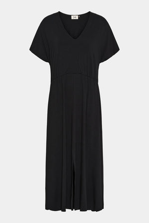 I SAY Louis V-Neck Dress Dresses 900 Black