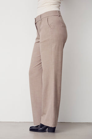 I SAY Rimini Long Pant Pants 361 Taupe Melange