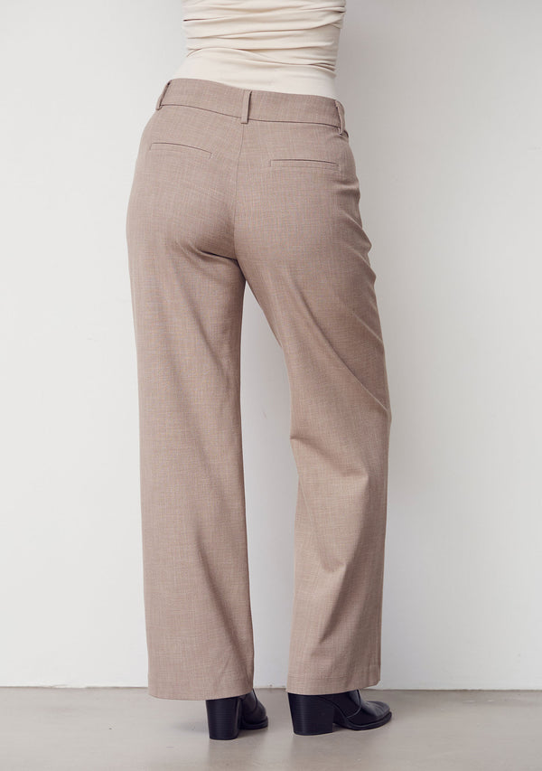 I SAY Rimini Long Pant Pants 361 Taupe Melange