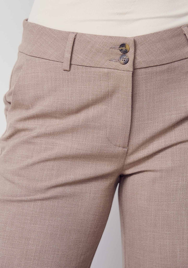 I SAY Rimini Long Pant Pants 361 Taupe Melange