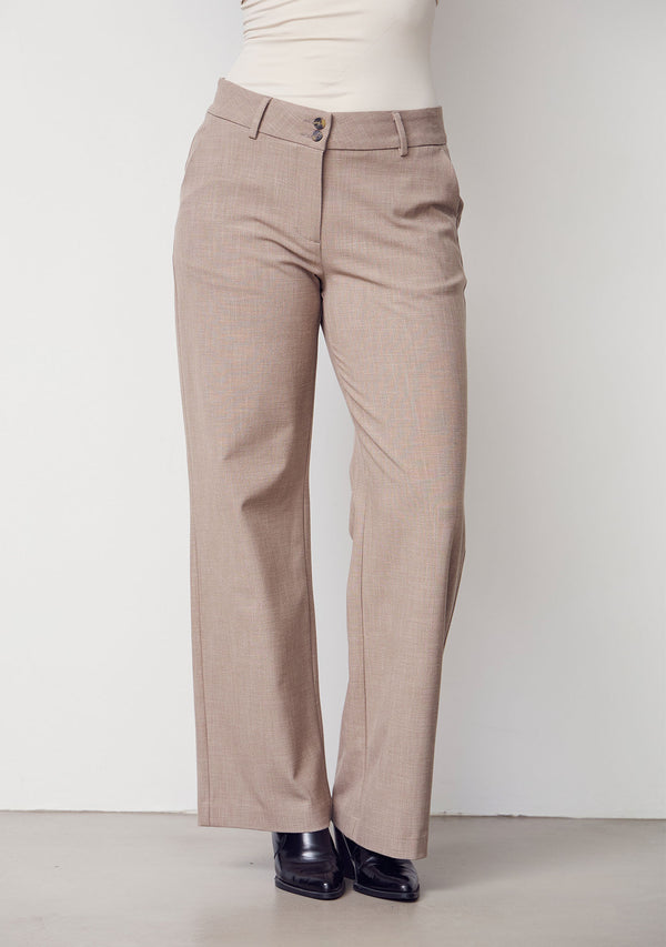 I SAY Rimini Long Pant Pants 361 Taupe Melange
