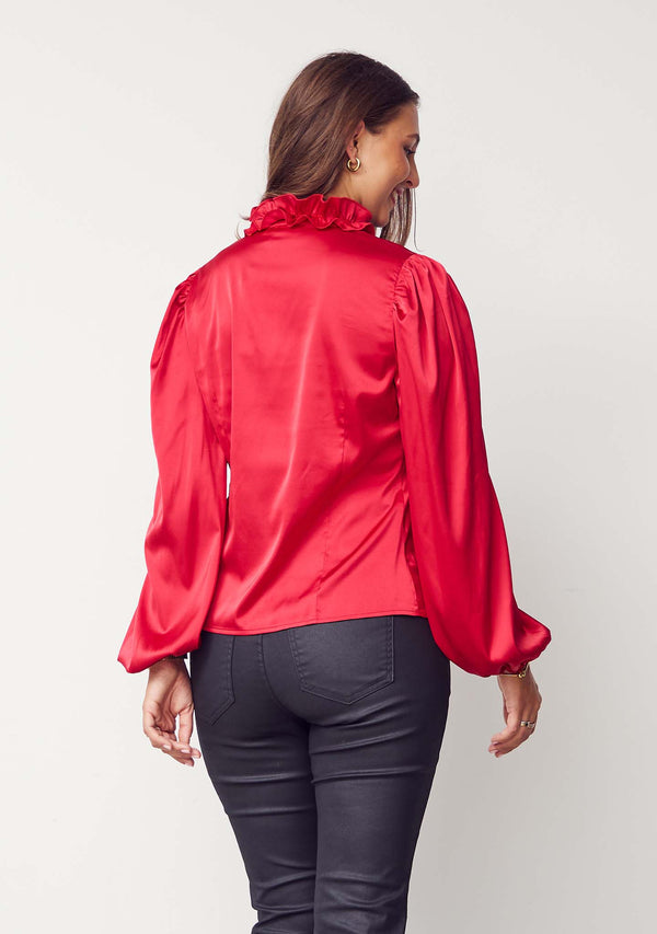 I SAY Steff Blouse Blouses 404 Red