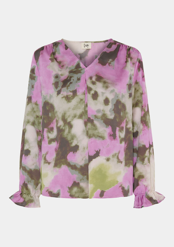 I SAY Venessa Blouse Blouses M16 Color Punch