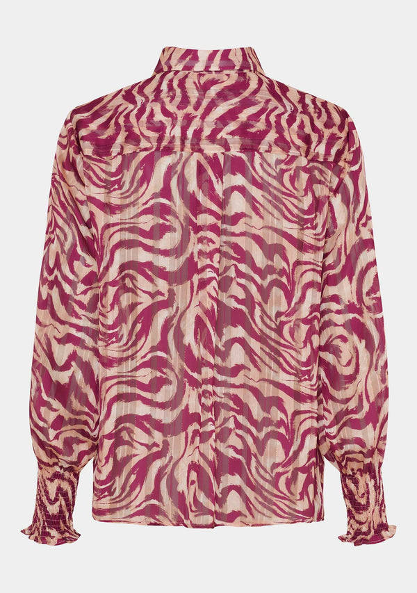I SAY Vibse Shirt Shirts M79 Cerise Float