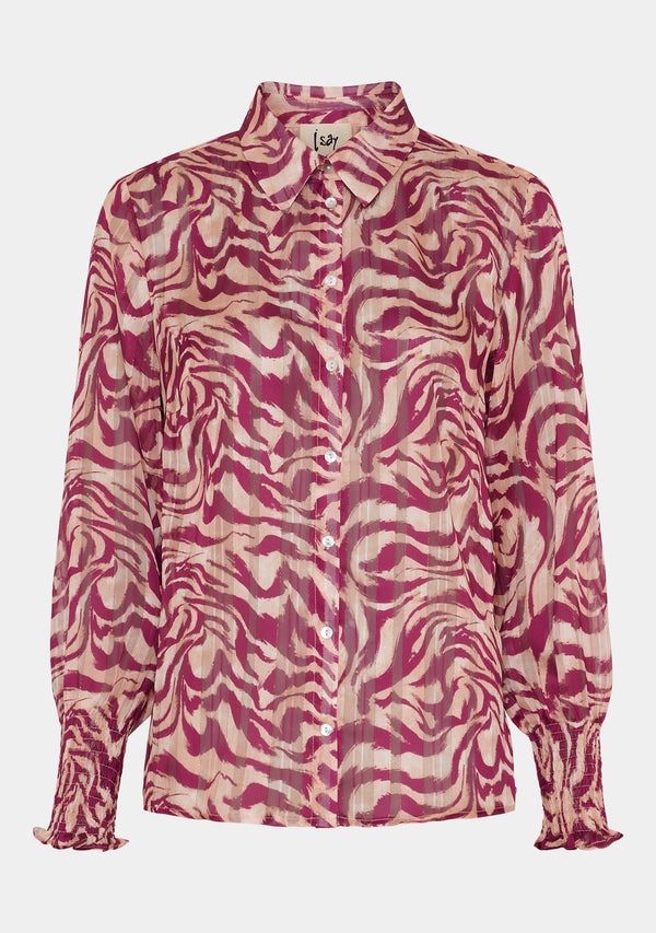 I SAY Vibse Shirt Shirts M79 Cerise Float