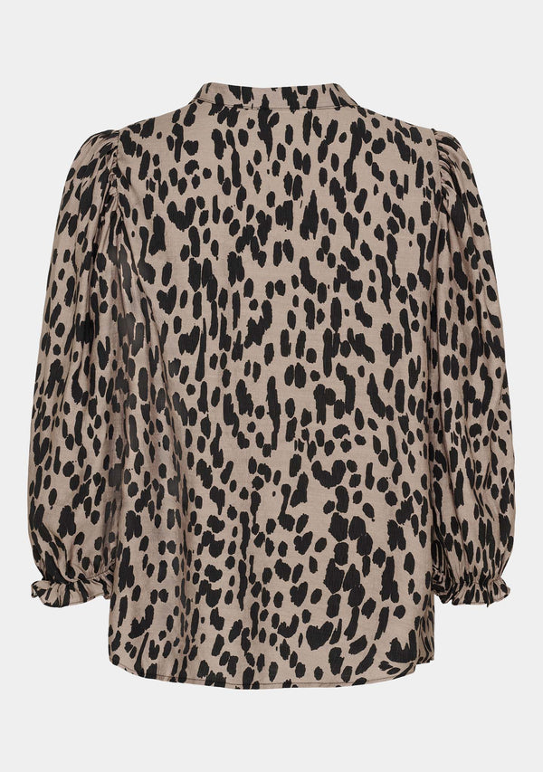 I SAY Ane Loose Blouse Blouses N26 Black Drops