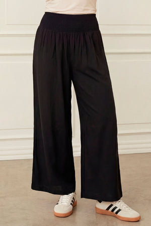 I SAY Ane Smock Pant Pants 900 Black