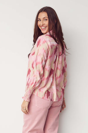 I SAY Ane Smock Shirt Shirts I44 Rose Dream