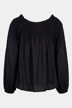 I SAY Ane Stretch Blouse Blouses 900 Black