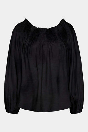 I SAY Ane Stretch Blouse Blouses 900 Black