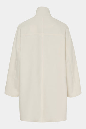 I SAY Anke Classic Coat Outerwear 101 Broken White