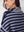 I SAY Anna Button Pullover Knitwear M30 Grey w/Blue Stripe
