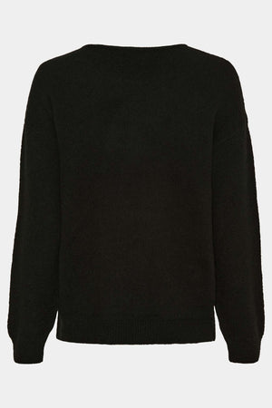 I SAY Anna Classic Pullover Knitwear 900 Black