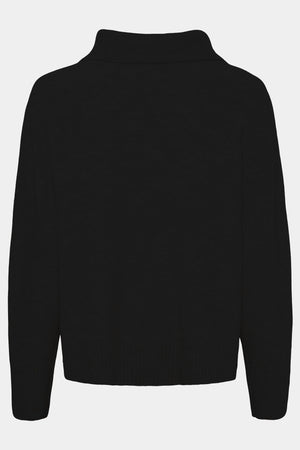 I SAY Anna Colar Knit Knitwear 900 Black