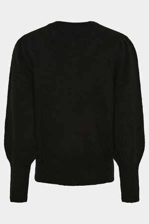 I SAY Anna Deco Cardigan Knitwear 900 Black