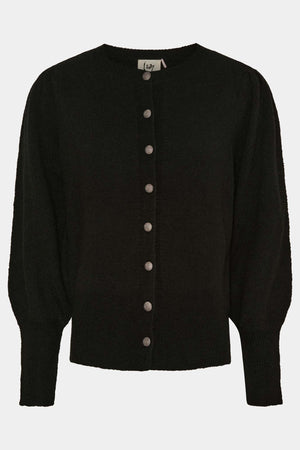 I SAY Anna Deco Cardigan Knitwear 900 Black