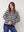 I SAY Anna Highneck Pullover Knitwear M27 Black/Cream Stripe