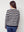 I SAY Anna Highneck Pullover Knitwear M27 Black/Cream Stripe