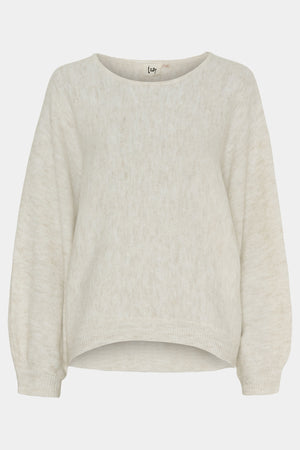 I SAY Anna Pullover Knitwear 101 Broken White