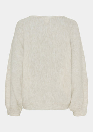 I SAY Anna Pullover Knitwear 101 Broken White