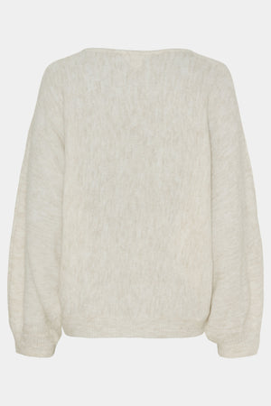 I SAY Anna Pullover Knitwear 101 Broken White