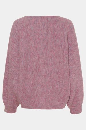 I SAY Anna Pullover Knitwear 522 Pink Melange