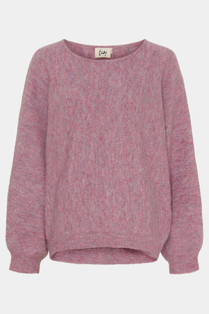 I SAY Anna Pullover Knitwear 522 Pink Melange
