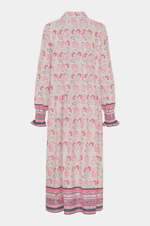 I SAY Annica Button Dress Dresses A96 Summer Paisley