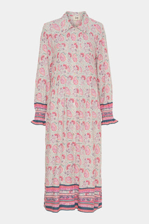 I SAY Annica Button Dress Dresses A96 Summer Paisley