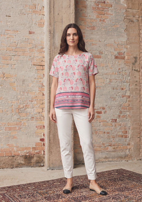I SAY Annica s/s Blouse Blouses A96 Summer Paisley