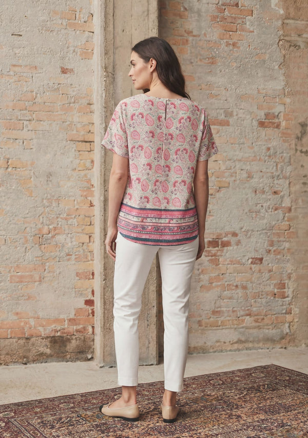 I SAY Annica s/s Blouse Blouses A96 Summer Paisley