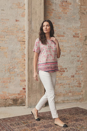 I SAY Annica s/s Blouse Blouses A96 Summer Paisley