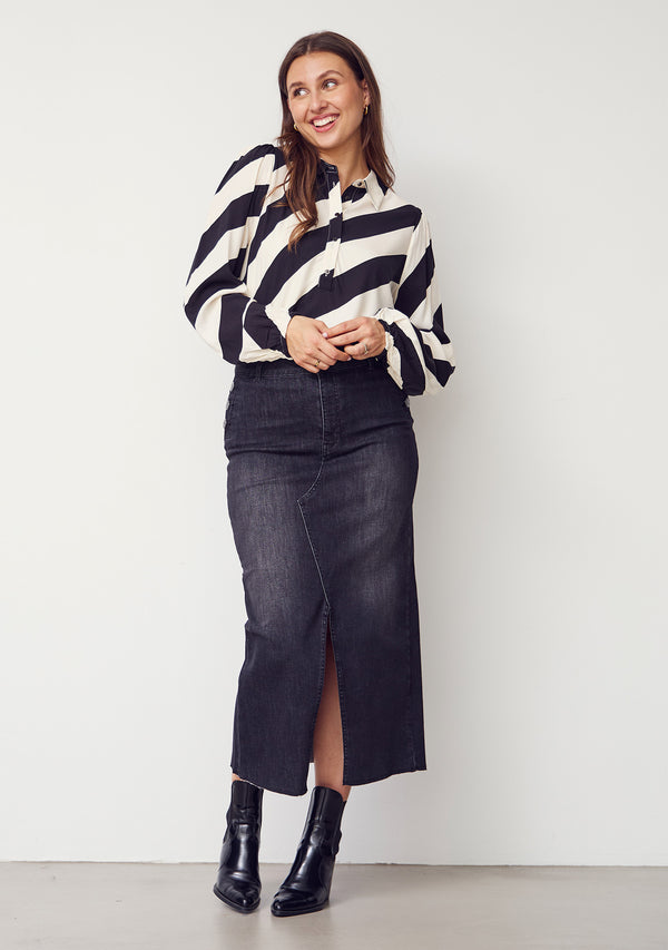 I SAY Asta Blouse Blouses M19 Luxury stripe