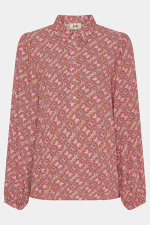 I SAY Asta Blouse Blouses M63 Pink Hourglass