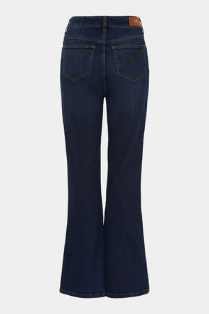 I SAY Asti Long Jeans Pants 611 Deep Blue