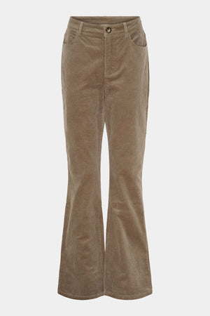 I SAY Barbel Flare Pant Pants 366 Light Taupe