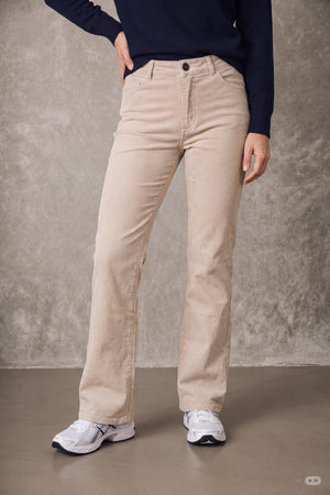 I SAY Barbel Pant Pants 366 Light Taupe