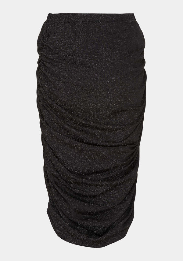 I SAY Barbel Skirt Skirts H87 Black w/Silver