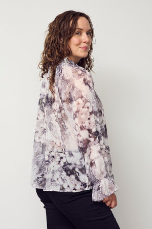 I SAY Beate Blouse Blouses M18 Golden Grey