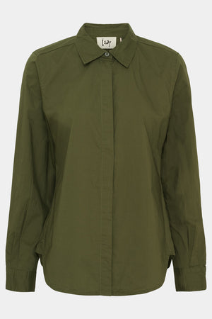 I SAY Bellis Classic Shirt Shirts 885 Khaki