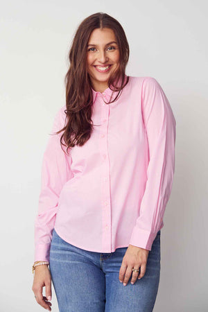 I SAY Bellis Striped Shirt Shirts I20 Light Rose Stripe