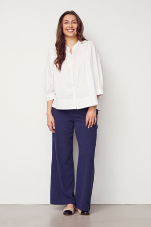 I SAY Bellis s/s Shirt Shirts 100 White