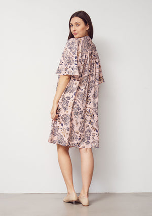 I SAY Bitten Dress Dresses M94 Rose Floral
