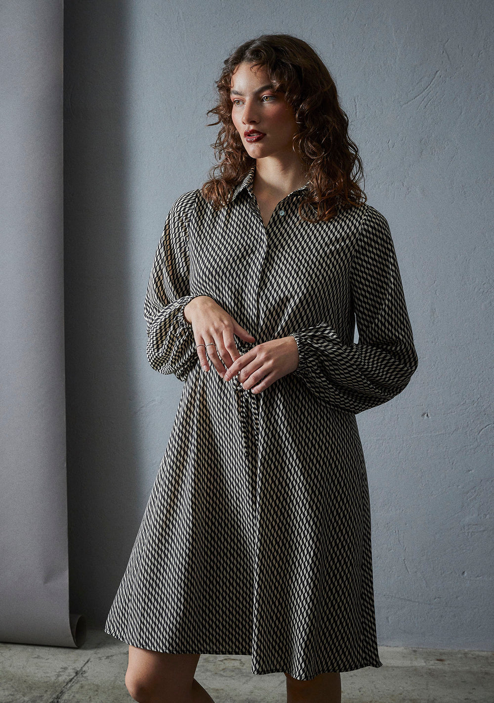 I SAY Bitten New Dress Dresses M02 Autumn Wave
