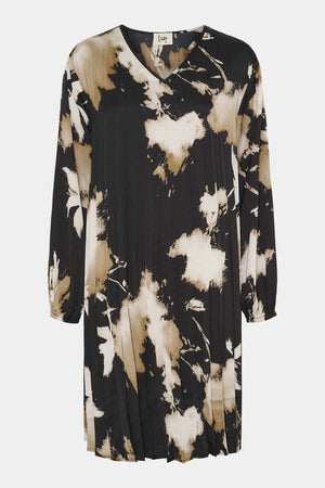 I SAY Bitten Pleat Dress Dresses N07 Golden Dream