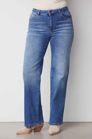 I SAY Bologna Classic Jeans Pants 606 Mid Denim