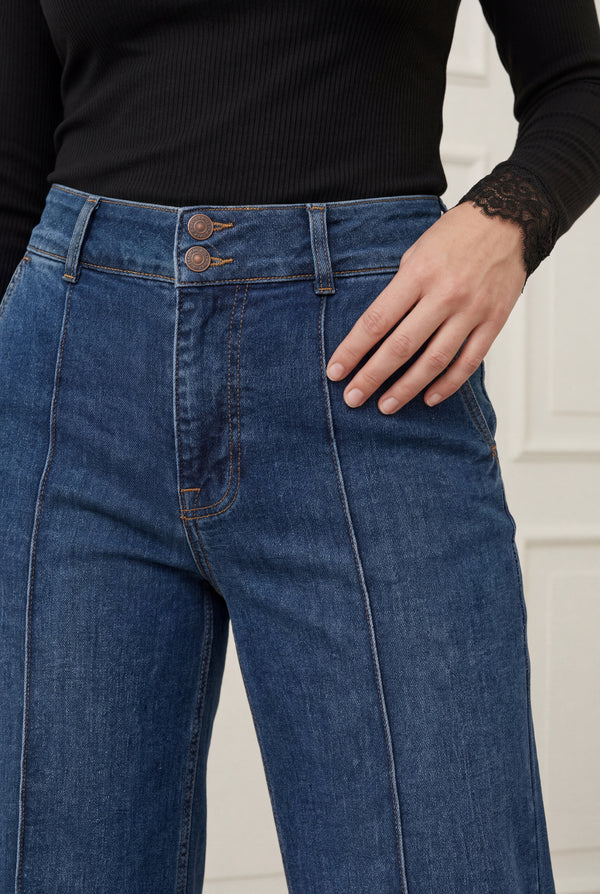 I SAY Bologna Jeans Pants 662 Dark denim